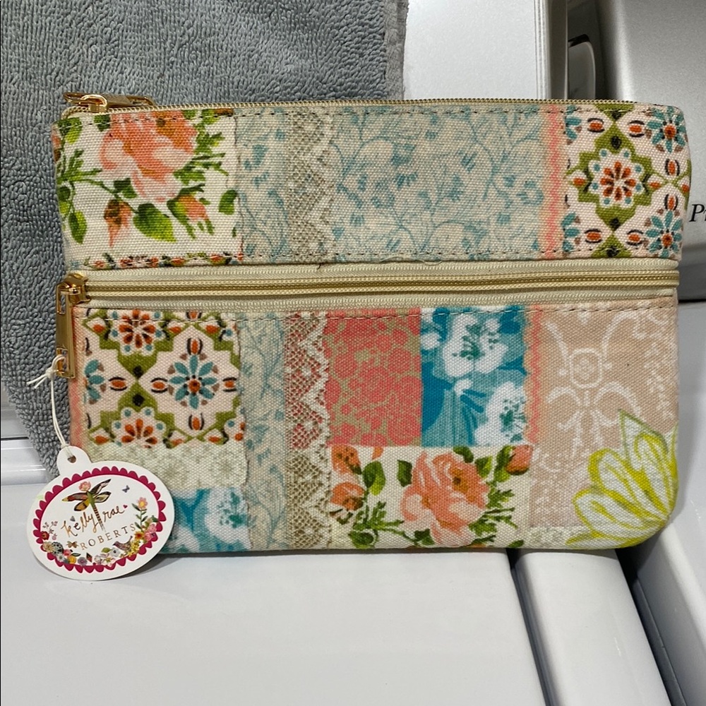 Floral Patchwork Clutch